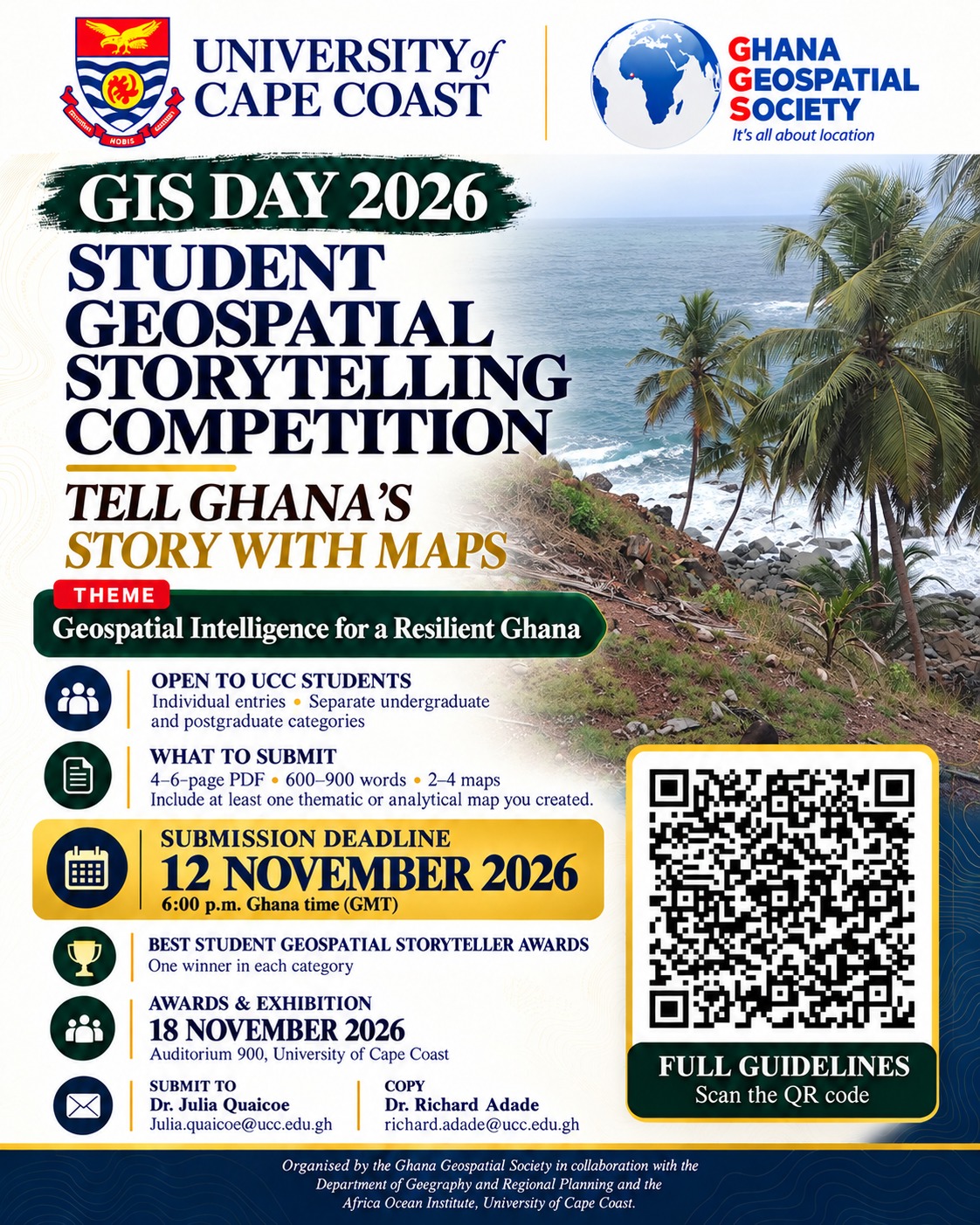 CALL FOR ENTRIES: TELL GHANA’S STORY WITH MAPS
