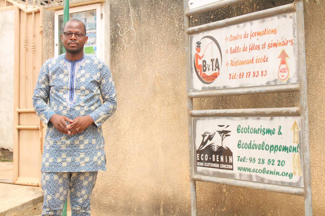 Dr Edéya Orobiyi Rodrigue Pelebe, a Postdoctoral Fellow, is staying at ECO-BENIN "Benin Ecotourism Concern" in Benin for his one-month professional internship. This initiative is a component of the ACECoR staff capacity development programme.