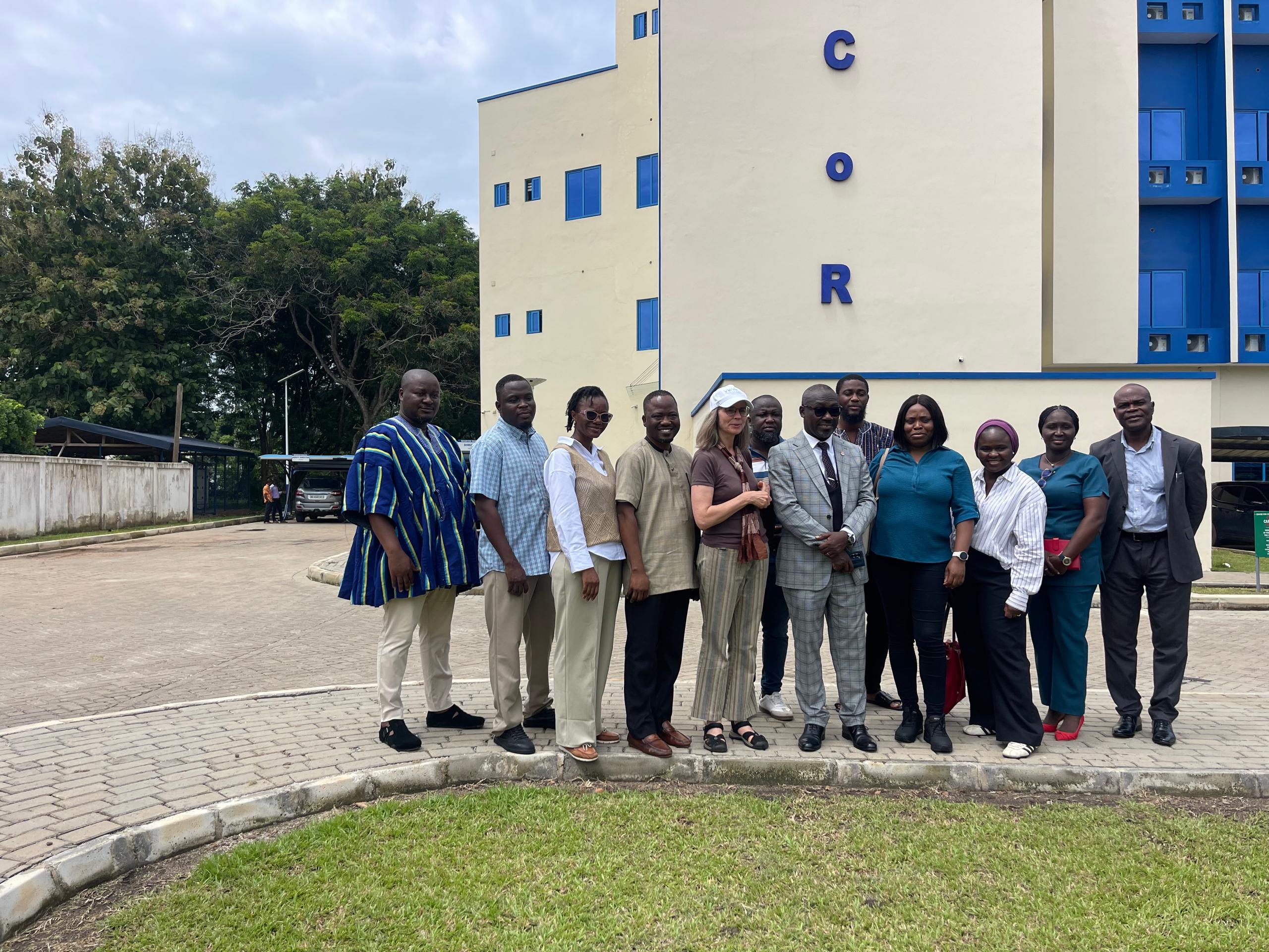 World Bank WACA Mid-Term Review Team Visits CCM-ACECoR